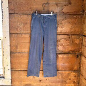Dickies Men's Blue and Grey Trousers